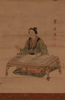永井いと像