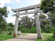 厳島神社の石鳥居