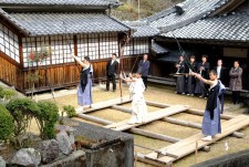 河合の弓引き行事（八日薬師）