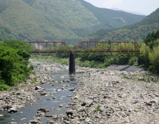 旧魚梁瀬森林鉄道施設　小島橋