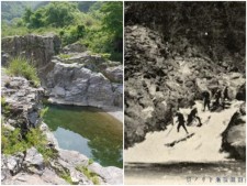 吉野川の開削跡