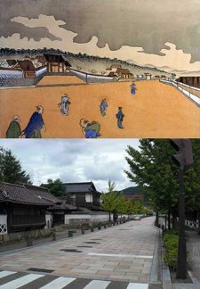 旧津和野藩家老多胡家表門、藩校養老館