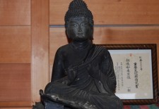 銅造如来坐像（黒瀬観音堂）