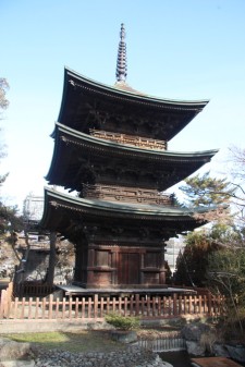 信濃国分寺三重塔