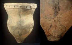 人体絵画土器 （唐渡宮遺跡）