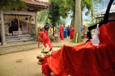 因幡の麒麟獅子舞<br>［県指定］<br>大和佐美命神社獅子舞<br>・宇倍神社獅子舞<br>・下味野神社の麒麟獅子舞<br>・倉田八幡宮の麒麟獅子舞<br>・賀露神社の麒麟獅子舞<br>・䖝井神社の麒麟獅子舞<br>・澤神社の麒麟獅子舞