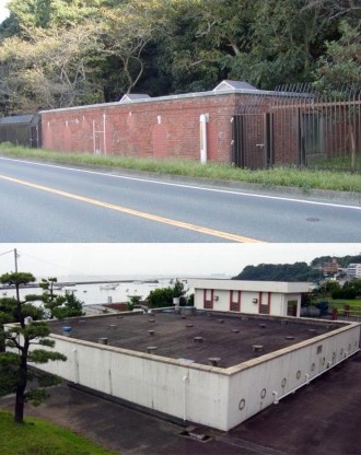 走水水源地　煉瓦造貯水池・鉄筋コンクリート造浄水池