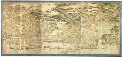 天保年間鹿児島城下絵図