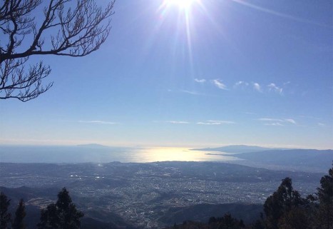 山頂からの眺望