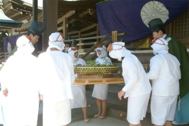 伊勢神宮へのアワビ奉納