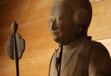 長安寺　木造太郎天立像（ちょうあんじ　もくぞうたろうてんりゅうぞう）