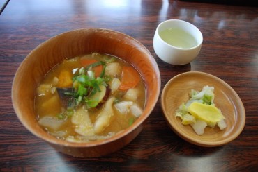 子育て団子汁