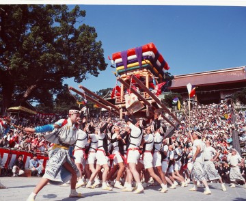 長崎くんちの奉納踊(ほうのうおどり)