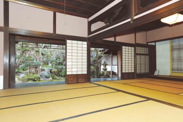 旧柚木（ゆのき）家住宅 （西爽亭）【国登録有形文化財】