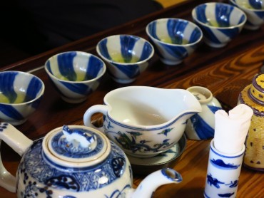 煎茶、まめ茶(ざら茶)