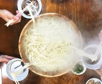 たらいうどん