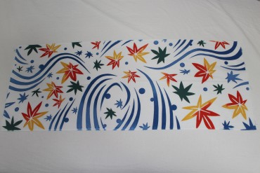 竜田川注染手拭い(てぬぐいCHILL)