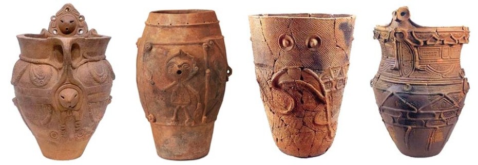 縄文芸術家たちの作品