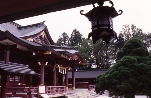 笠間稲荷神社　拝殿