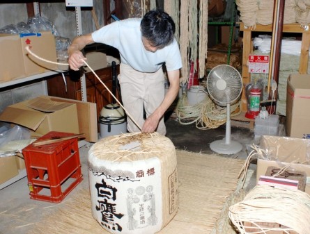 菰樽づくり技術