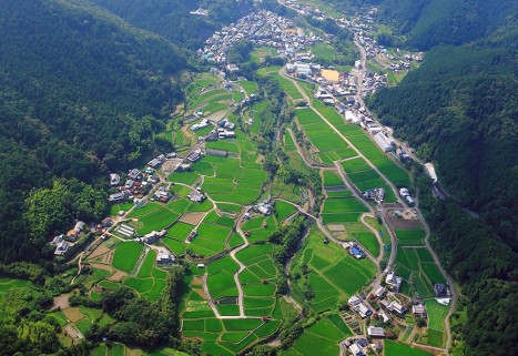 日根荘大木の農村景観