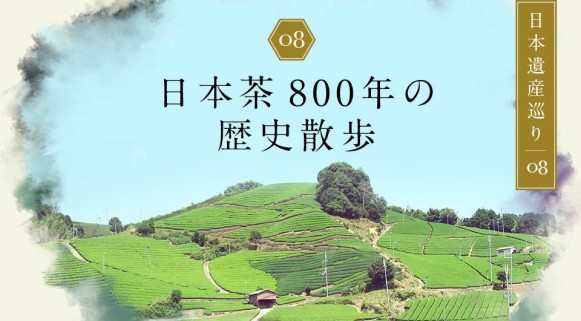 日本遺産巡り#08「日本茶800年の歴史散歩」