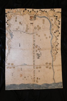 和泉国日根荘日根野村・井原村荒野開発絵図