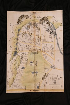 和泉国日根荘日根野村荒野開発絵図