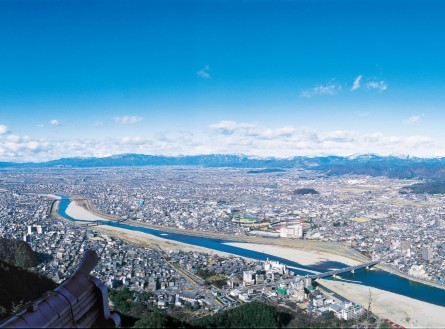 岐阜城からの眺め