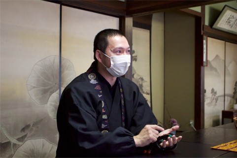 三徳山三佛寺 米田執事次長