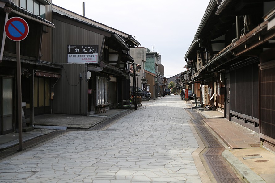 現在の金屋町の様子