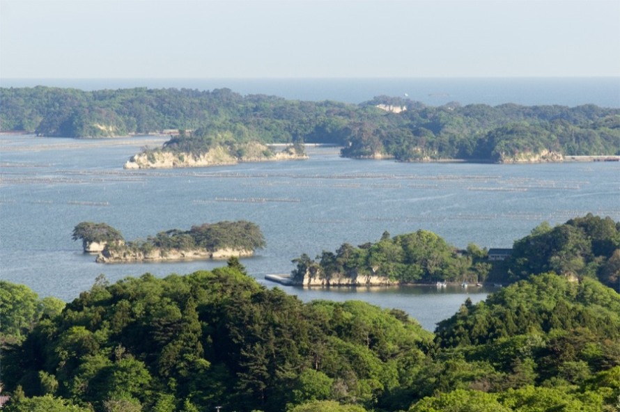 富山からの景色（画像提供：宮城デジタルフォトライブラリー）