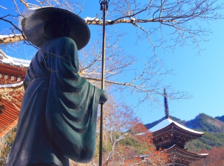 前山寺三重塔（重要文化財）©岡田光司