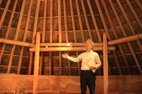 竪穴建物跡の内装