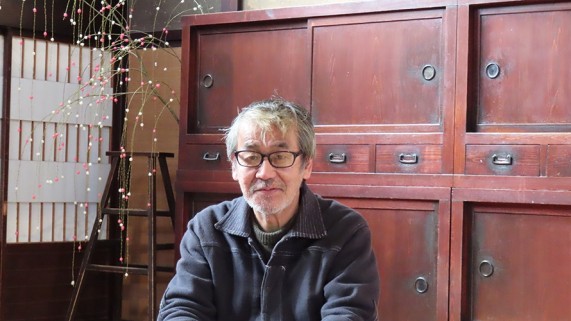 日下部家 13 代目当主の日下部勝さん