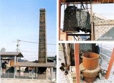旧南部鋳造所キュポラ及び煙突
