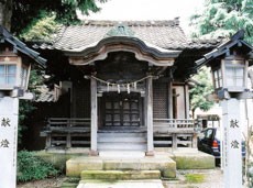 大手町神明社拝殿