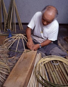 越中福岡の菅笠製作技術