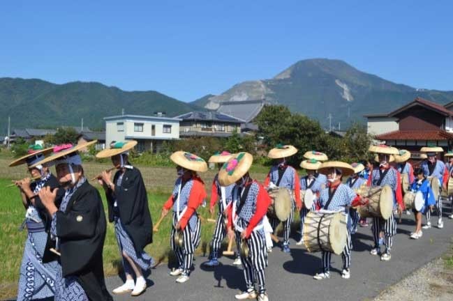 朝日豊年太鼓踊