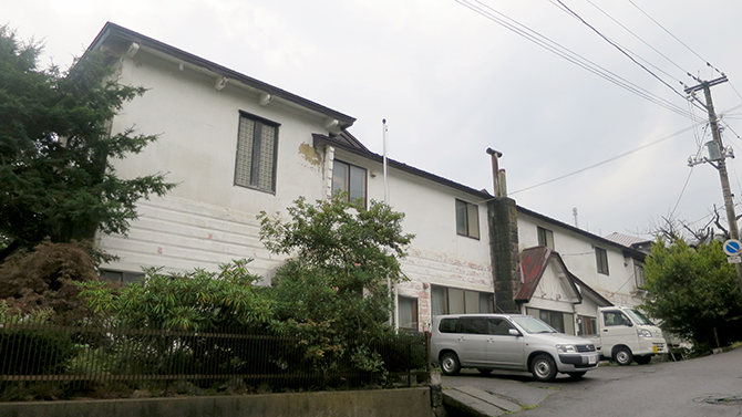 旧北炭室蘭海員倶楽部 