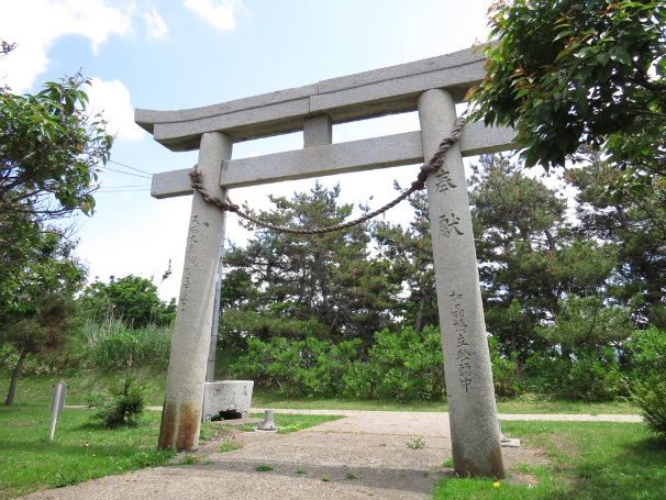 厳島神社の石鳥居