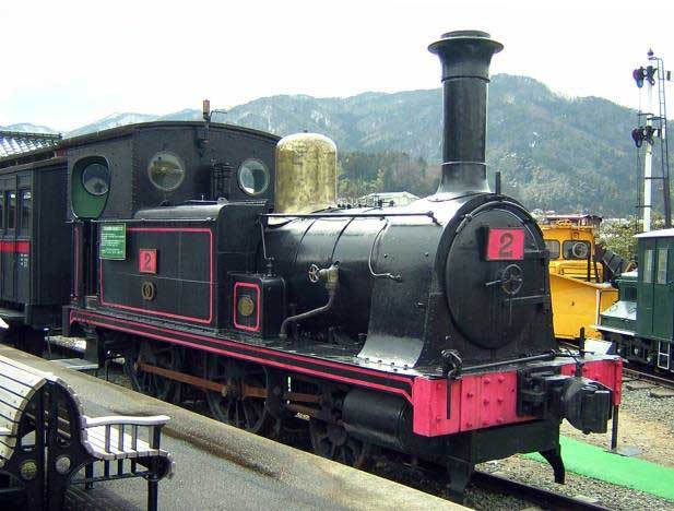 旧加悦鉄道2号機関車（1 2 3号機関車）