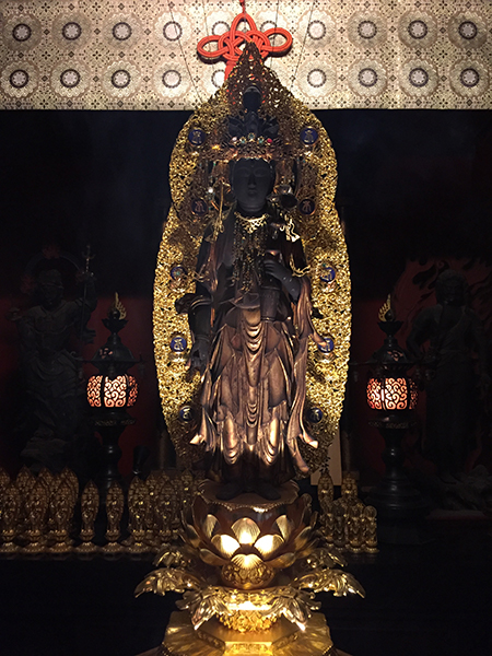 今熊野観音寺　十一面観世音菩薩（御前立） 