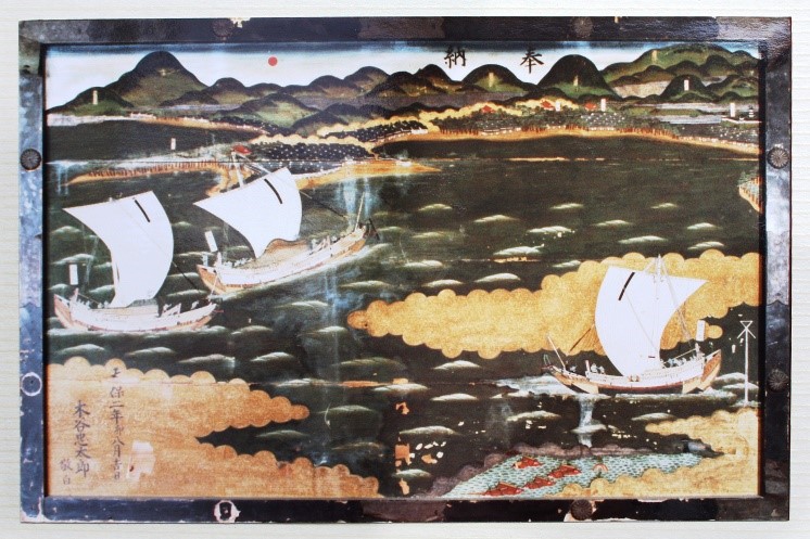 粟崎八幡神社奉納絵馬額面