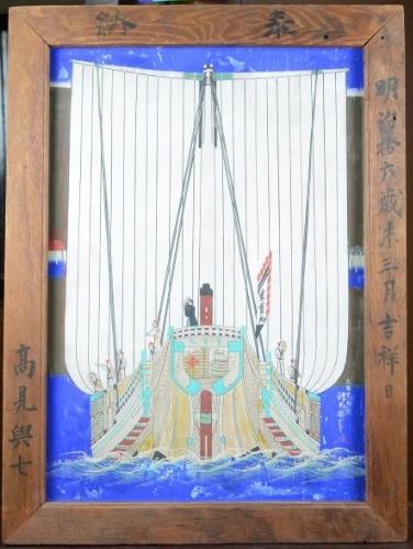 瀬越町白山神社所蔵船絵馬