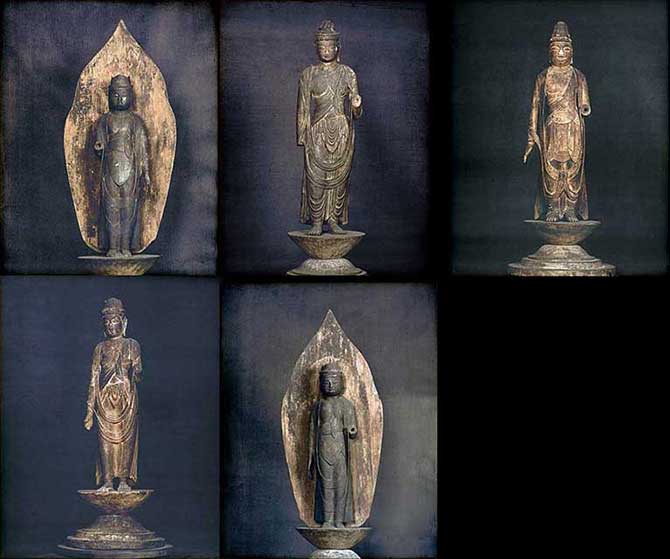 木造菩薩形立像5躯（北寺所蔵仏像群）