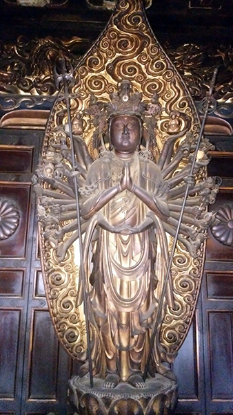 革堂行願寺　千手観世音菩薩（御前立） 