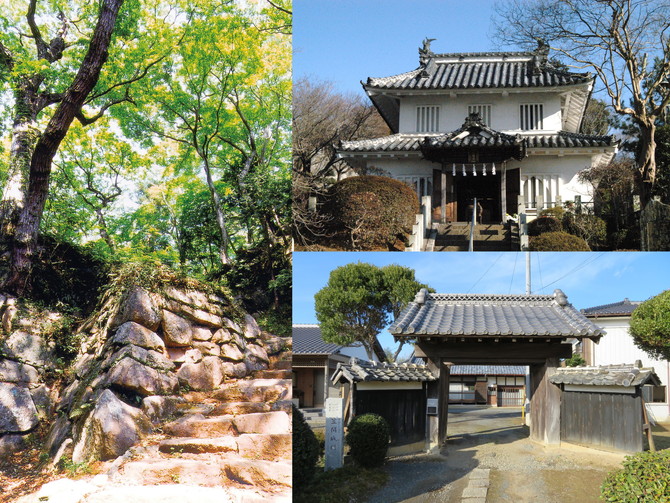 笠間城跡（笠間城櫓・城門）