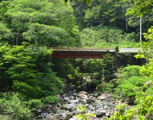 旧魚梁瀬森林鉄道施設　釜ヶ谷橋