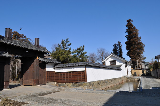 武水別神社 神主松田家館跡